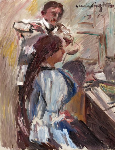 Frisören av Lovis Corinth