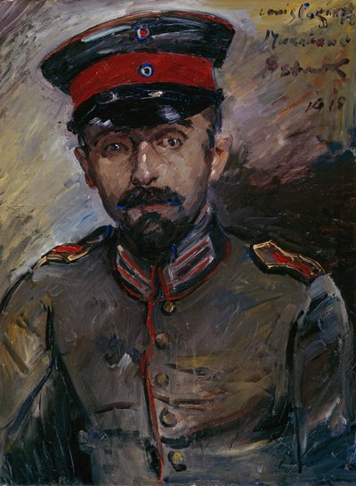 Målaren Makabäus-Hermann Struck av Lovis Corinth