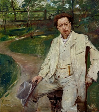 Pianisten Conrad Ansorge av Lovis Corinth