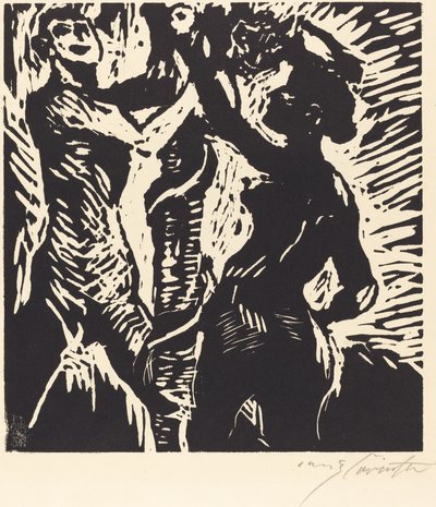 Adams och Evas fall, 1919. av Lovis Corinth