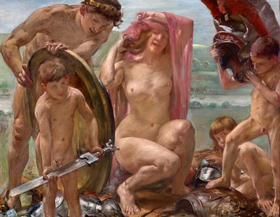 Mars vapen av Lovis Corinth