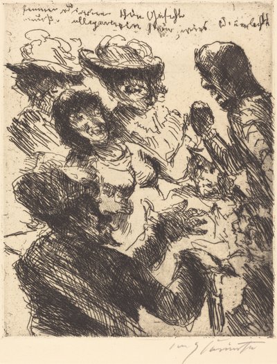En horas vackra ansikte måste vara lika universellt som solljus..., 1923. av Lovis Corinth