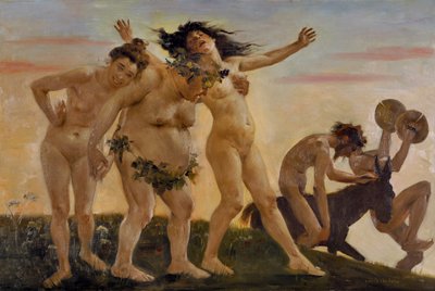 Homecoming Bacchantes av Lovis Corinth