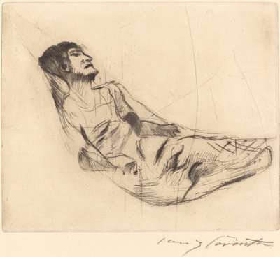 In the Hammock II In the Hammock II, 1920. av Lovis Corinth