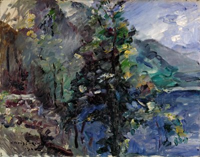 Jochberg vid sjön Walchensee av Lovis Corinth