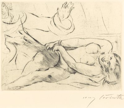 Josef och Potifars hustru II Josef och Potifars hustru II, 1915. av Lovis Corinth