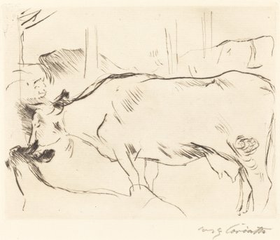 Cow Lad II Cow Lad II, 1914. av Lovis Corinth