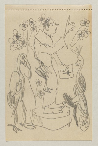 Lovis Corinth och Carl Strathmann av Lovis Corinth