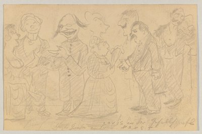 Lovis Corinth till Carl Strathmann: vykort, poststämplat 8 november 1899 av Lovis Corinth