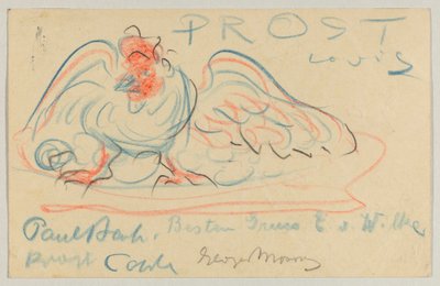 Lovis Corinth till Elly Strathmann: vykort, poststämplat 19 maj 1911 av Lovis Corinth