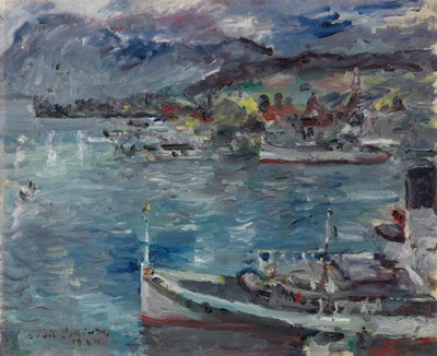 Vierwaldstättersjön på förmiddagen av Lovis Corinth
