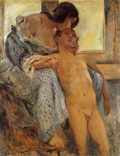 Moderskärlek av Lovis Corinth