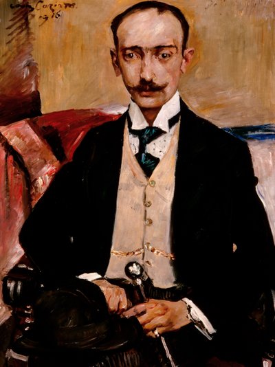 Porträtt av dr Karl Schwarz  av Lovis Corinth
