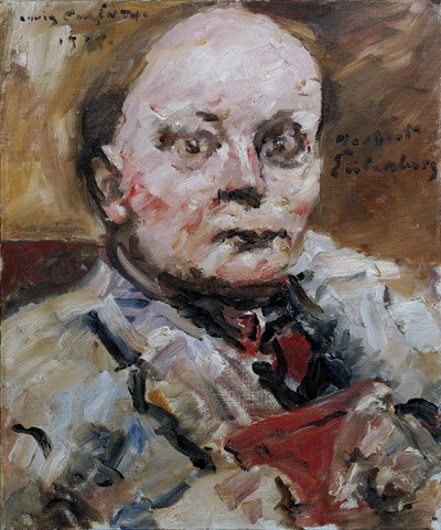 Porträtt av poeten Herbert Eulenberg, 1924. av Lovis Corinth