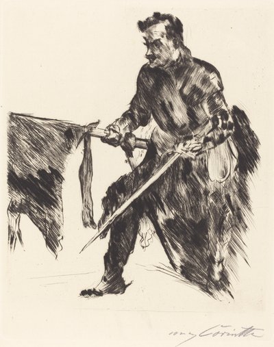 Rudolf Rittner som Florian Geyer av Lovis Corinth