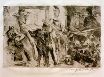 Vulkanens smedja av Lovis Corinth