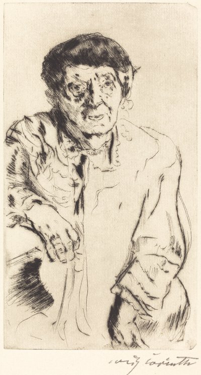 svärmor av Lovis Corinth
