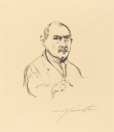Självporträtt (Självporträtt) av Lovis Corinth