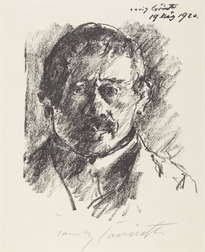 Självporträtt av Lovis Corinth