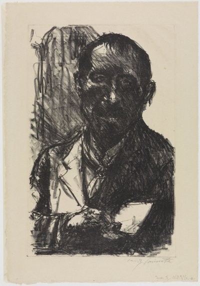 Självporträtt av Lovis Corinth
