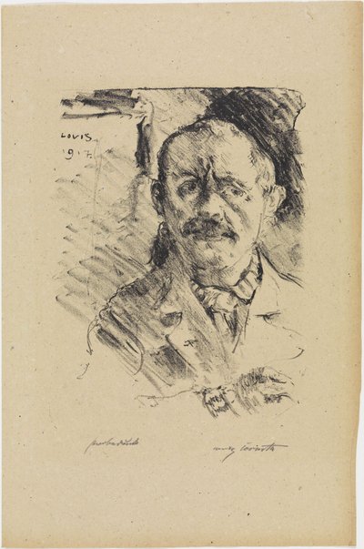 Självporträtt av Lovis Corinth