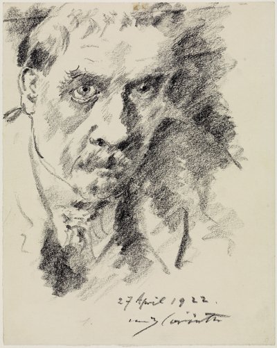 Självporträtt av Lovis Corinth