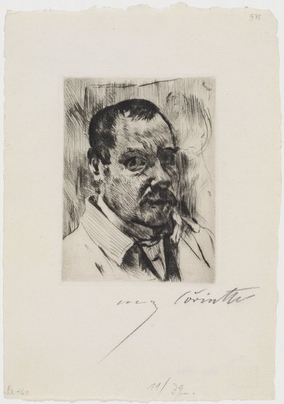 Självporträtt av Lovis Corinth