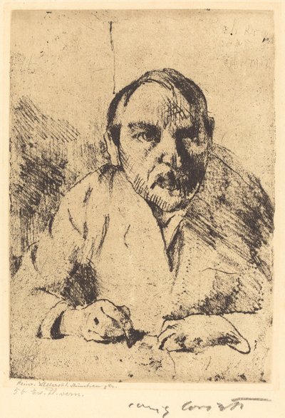 Självporträtt, 1912. av Lovis Corinth