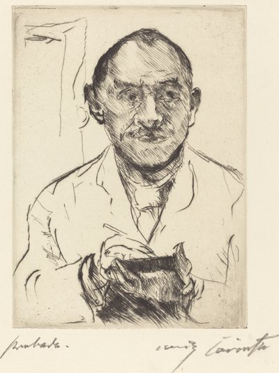 Självporträtt, 1915. av Lovis Corinth
