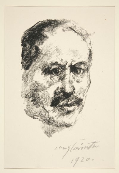 Självporträtt av Lovis Corinth
