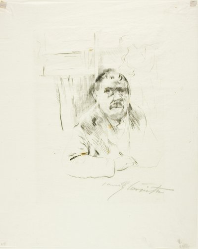 Självporträtt av Lovis Corinth