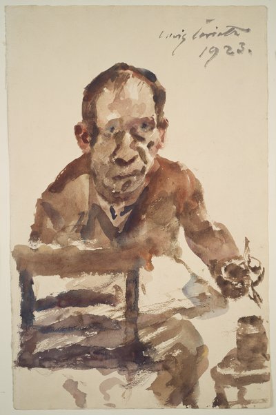 Självporträtt av Lovis Corinth
