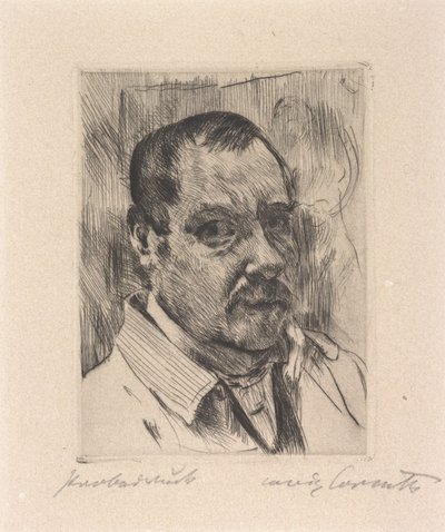 Självporträtt av Lovis Corinth