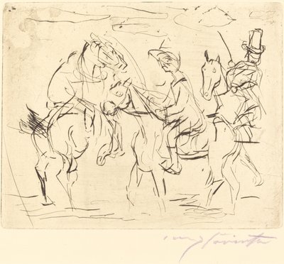 Söndagsryttare av Lovis Corinth
