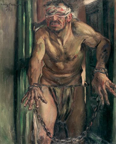 Den blinde Samson av Lovis Corinth