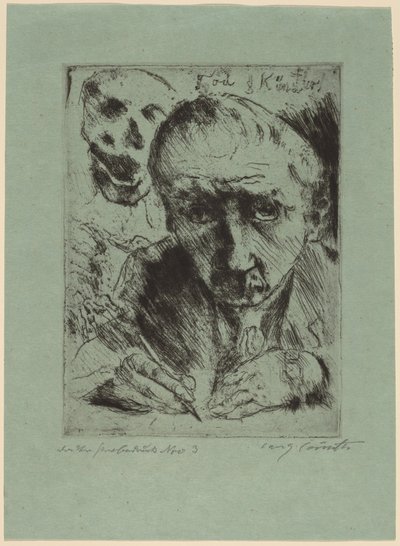Döden och konstnären Döden och konstnären, 1920-1921. av Lovis Corinth