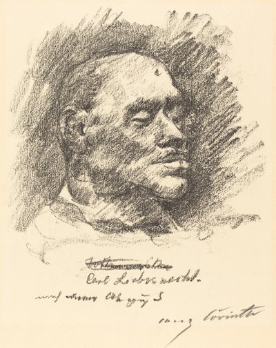 Liebknechts dödsmask Liebknechts dödsmask, 1920. av Lovis Corinth