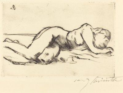 Naken kvinna av Lovis Corinth