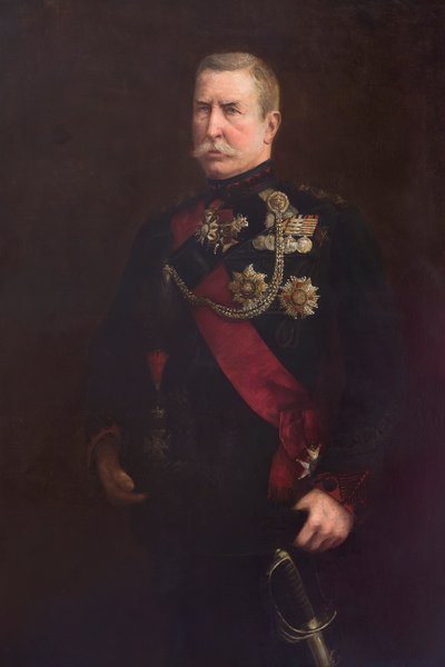 Porträtt av general Sir Redvers Buller, 1900-talet (olja på duk) av Lowes Cato Dickinson