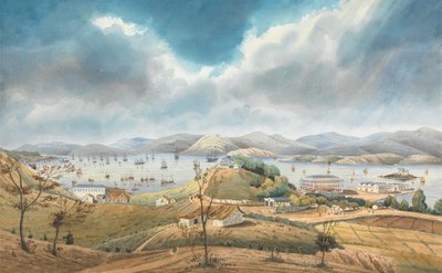 Hong Kongs hamn av Lt. Humphrey John Julian