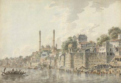 Porten till ett gammalt fort, Benares av Lt. John Ritso