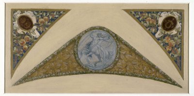 Skizze für die Festtreppe im Pariser Rathaus: Sagittaire, zwischen 1888 und 1898 von Luc-Oliver Merson