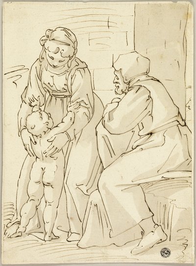 helig familj av Luca Cambiaso