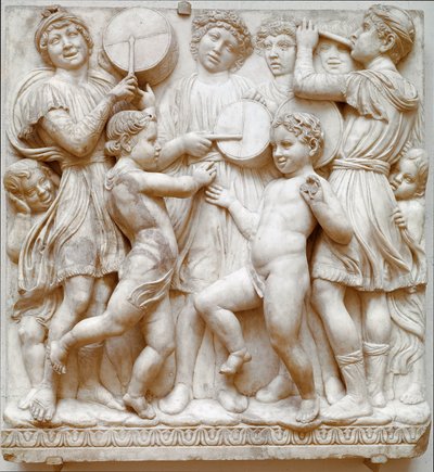 Cantoria (basreliefmarmor av Luca Della Robbia