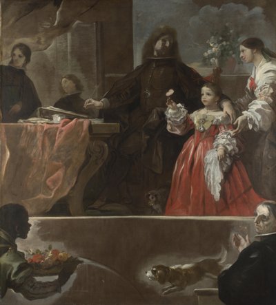 En hyllning till Velázquez, ca 1692-1700. av Luca Giordano