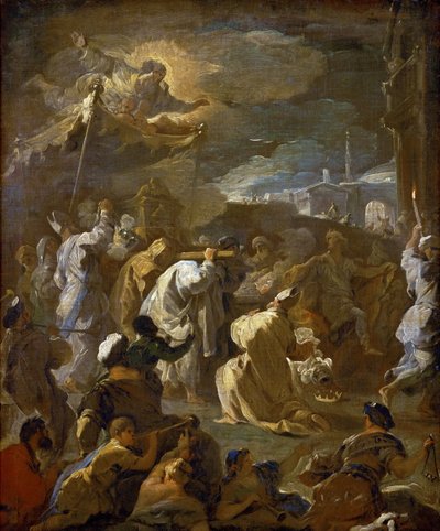 Barock : Le roi David portant l