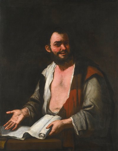 Demokritos av Luca Giordano