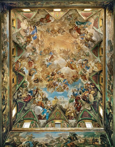 Habsburgs triumf av Luca Giordano