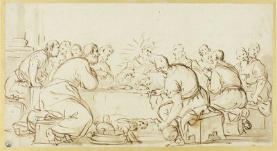 Sista måltiden av Luca Giordano