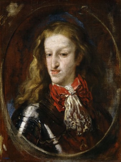 Porträtt av Karl II av Spanien, 1693. av Luca Giordano